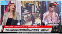 🚨🚨FAMOSO POLISTA SE ROBÓ UNA MOCHILA EN EZEIZA