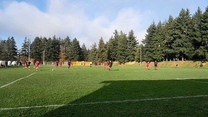 DEUXIÈME TIR SUR LE POTEAU DE CÉDRIC BASSET AS DU PIC VS LE LARIS DIMANCHE 10 NOVEMBRE 2024