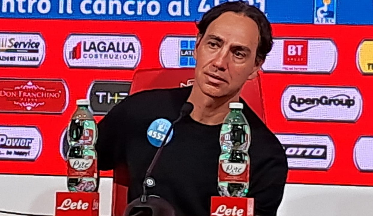 MONZA-LAZIO 0-1, NESTA IN SALA STAMPA