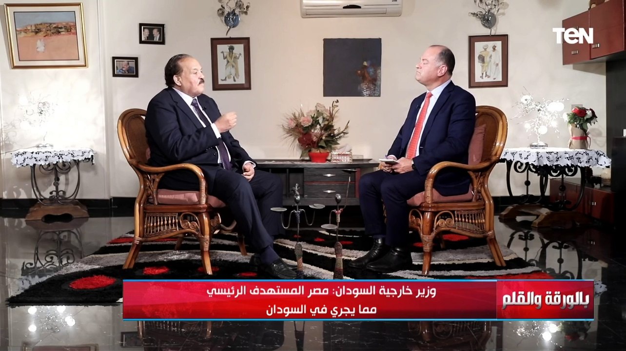 وزير خارجية السودان: مصر هي المستهدف الرئيسي مما يجري في السودان