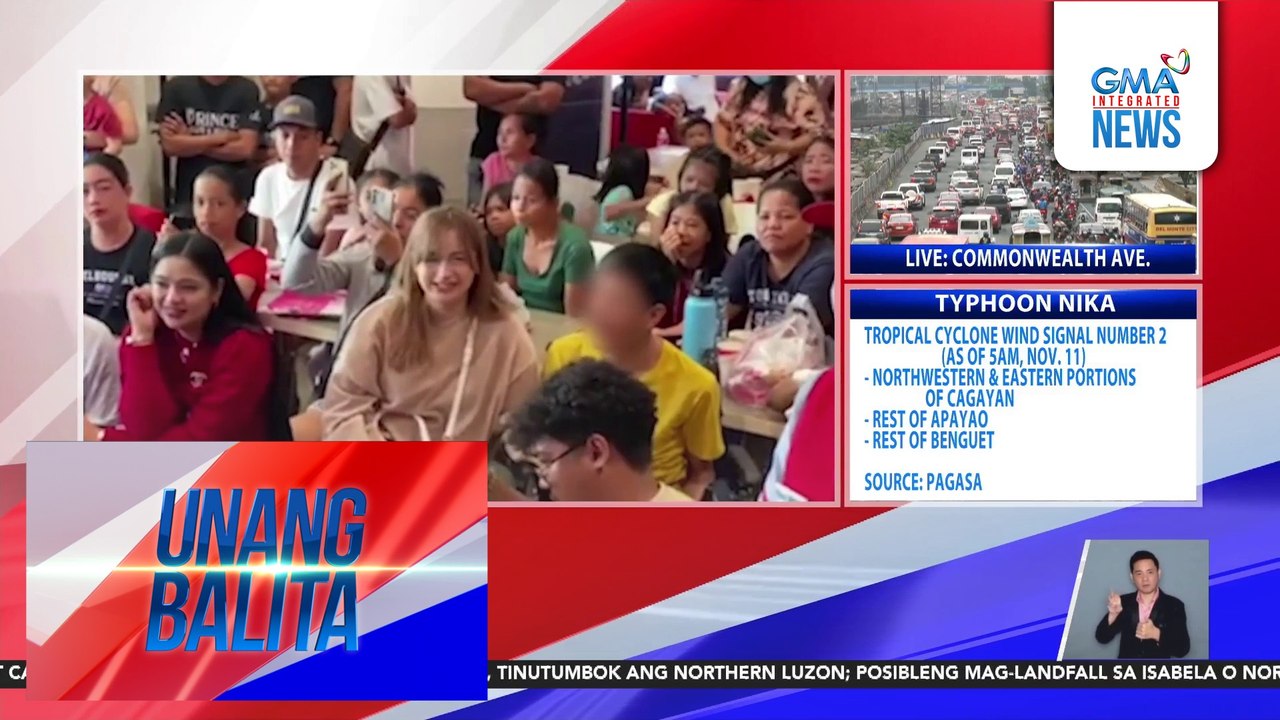 Jillian Ward, may pa-Thanksgiving event sa mga batang Kapuso na may special needs sa Floridablanca, Pampanga | Unang Balita