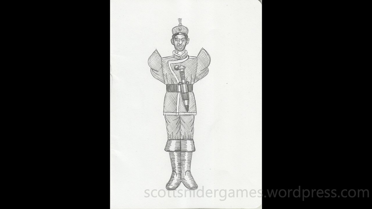 Soldier Pencil Sketch Video #502 (11-10-2024)