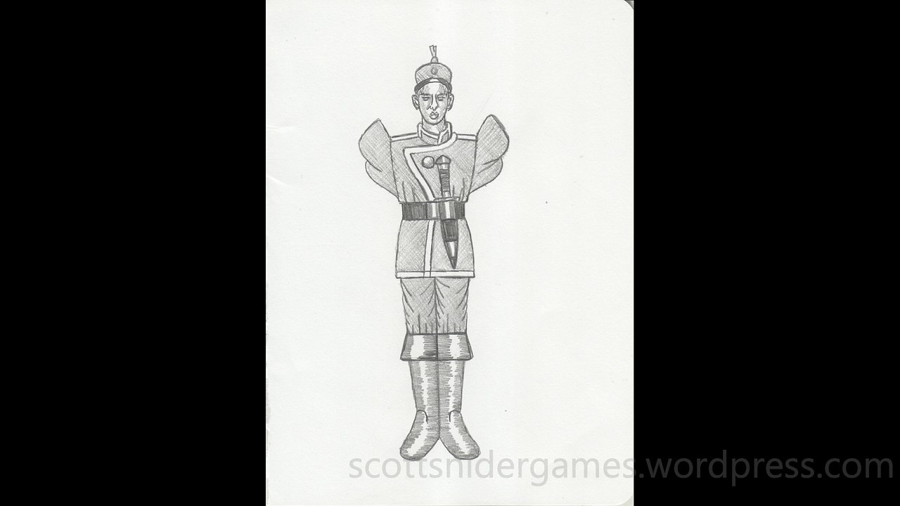Soldier Pencil Sketch Video #504 (11-10-2024)