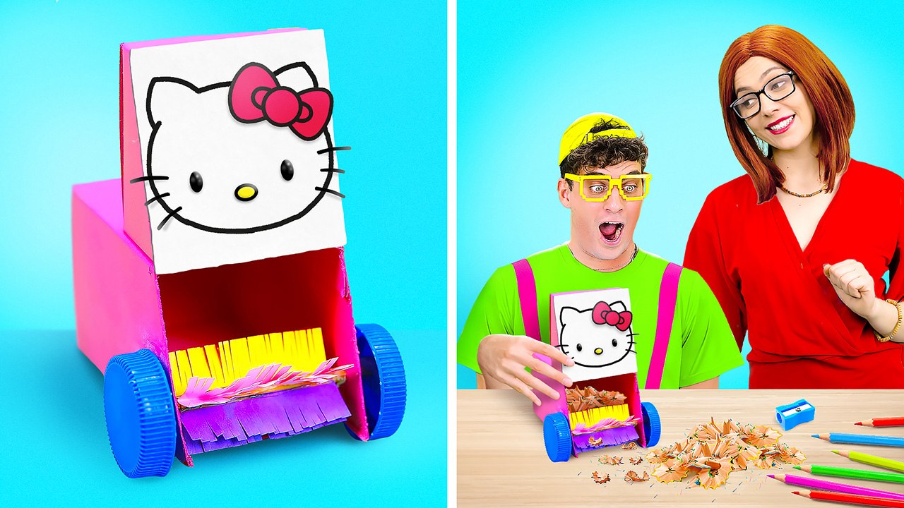 NOUVEAU 123 GO! IDÉES DRÔLES DE SURVIE À L'ÉCOLE ! Élève VS Professeur *Idées Créatives & Mignonnes