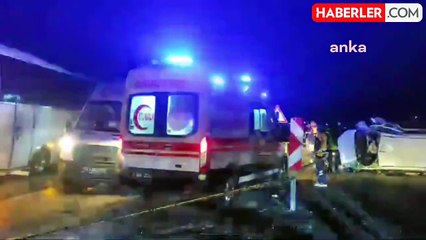 Burdur'da Zincirleme Trafik Kazası: 1 Ölü, 7 Yaralı