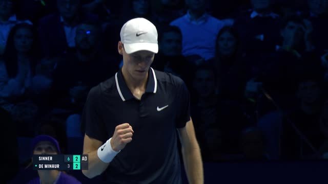 ATP Finals - Sans surprise, Sinner trop fort pour De Minaur