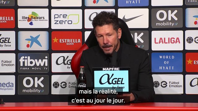 Simeone : Pas facile de sortir un tel match après Paris