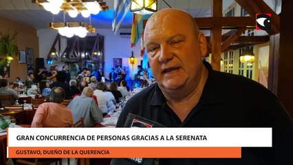 Gran concurrencia de personas gracias a la Serenata