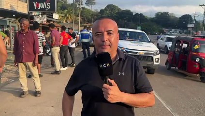 Un motociclista herido al chocar con un vehículo en La Guama