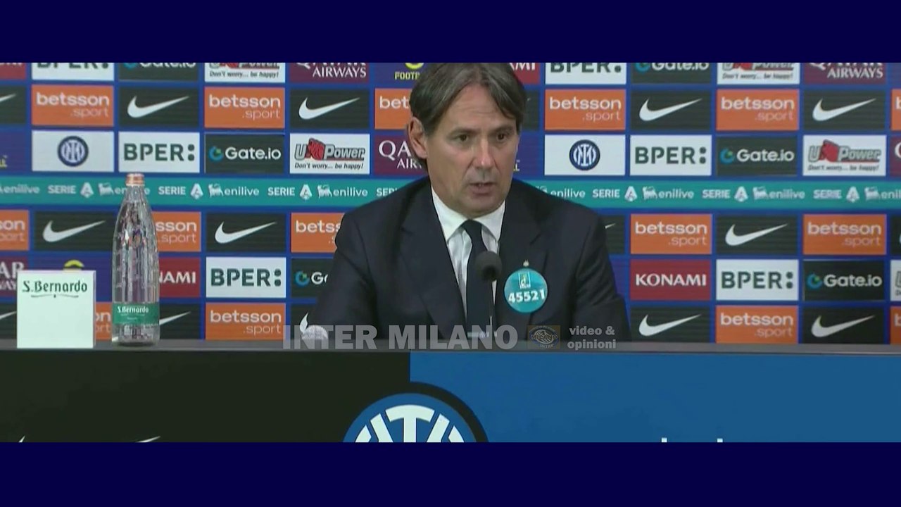 Inter-Napoli 1-1 * Inzaghi: Abbiamo fatto una grande gara con dominio totale nel secondo tempo.
