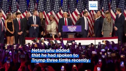 Israeli Prime Minister Netanyahu says he and Donald Trump 'see eye to eye' on Iran