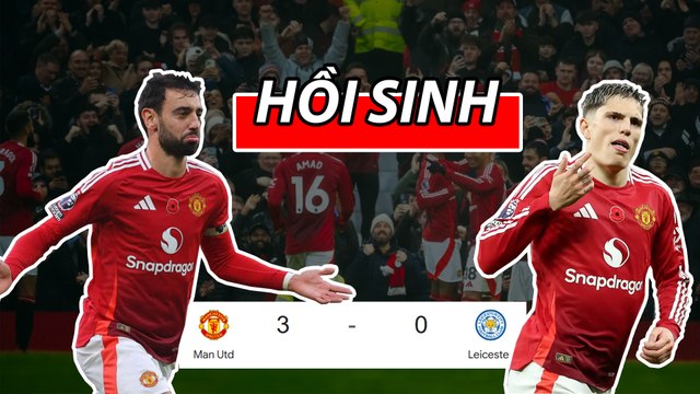Man United hủy diệt Leicester: Sa thải xong Ten Hag, Quỷ đỏ không còn tầm thường nữa | VTC Now