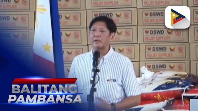 PBBM, pinangunahan ang paghahatid ng tulong sa mga nasalanta ng Bagyong #MarcePH sa Ilocos Norte