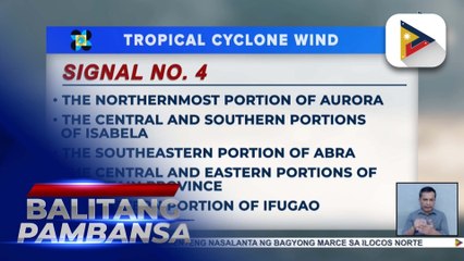 Panayam kay PAGASA Weather Specialist Aldczar Aurelio