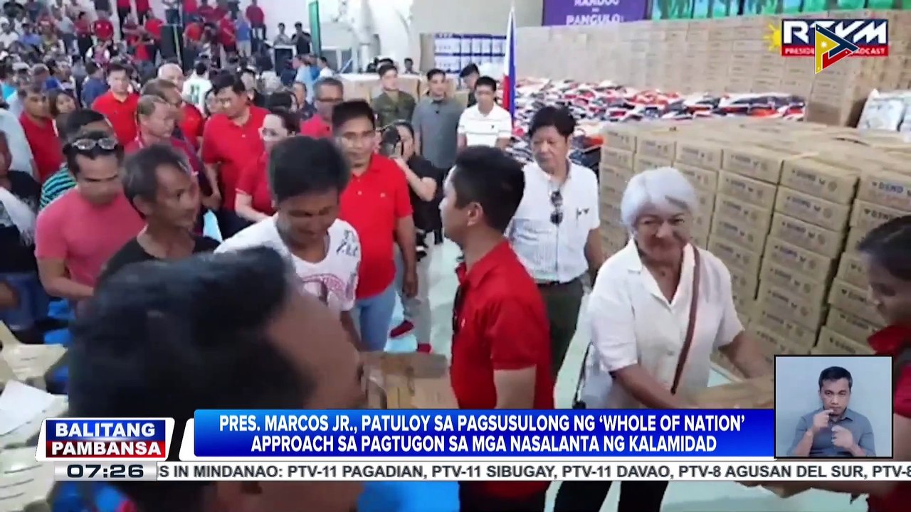 Mga biktima ng bagyo sa Cagayan at Ilocos Norte, nakatanggap ng tulong mula sa iba’t ibang opisyal at ahensya ng pamahalaan