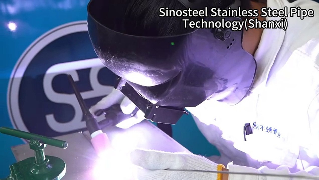 Welding test in Sinosteel Stainless Steel Pipe