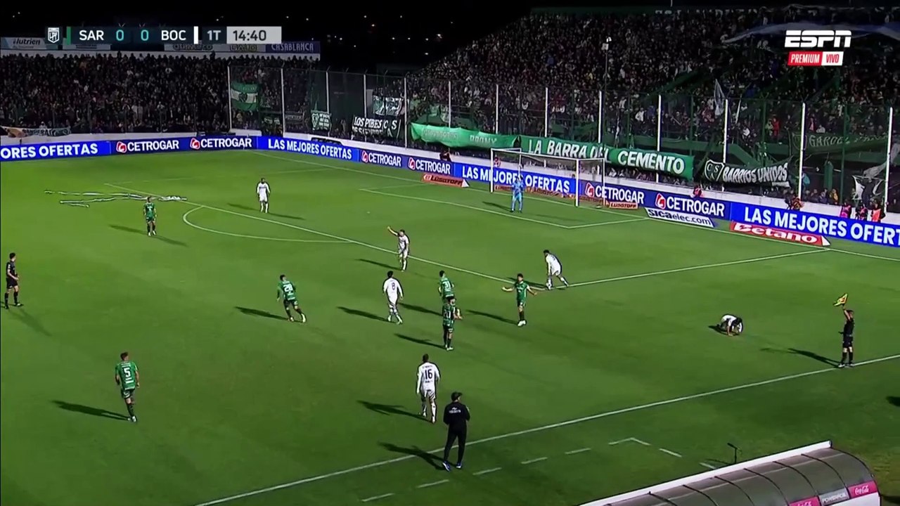 Sarmiento 0 vs Boca Juniors 2 - 1T - Fecha 22 - Torneo Menotti 2024