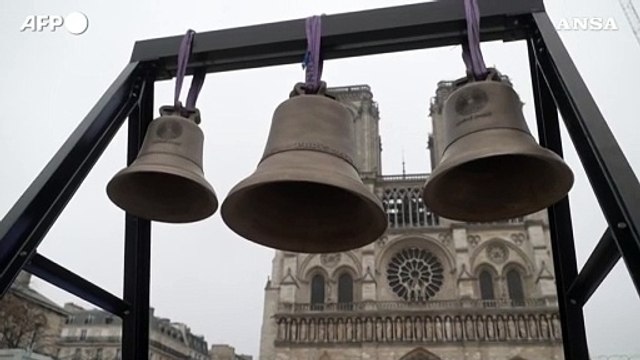 Parigi, dopo 5 anni tornano a suonare le campane di Notre-Dame