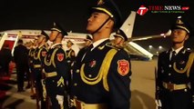 Prabowo Tiba di Beijing untuk Kunjungi Xi Jinping, Disambut Jajar Kehormatan di Bandara