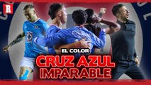 CRUZ AZUL LÍDER y con NUEVO RÉCORD de puntos | El Color Cruz Azul vs Tigres