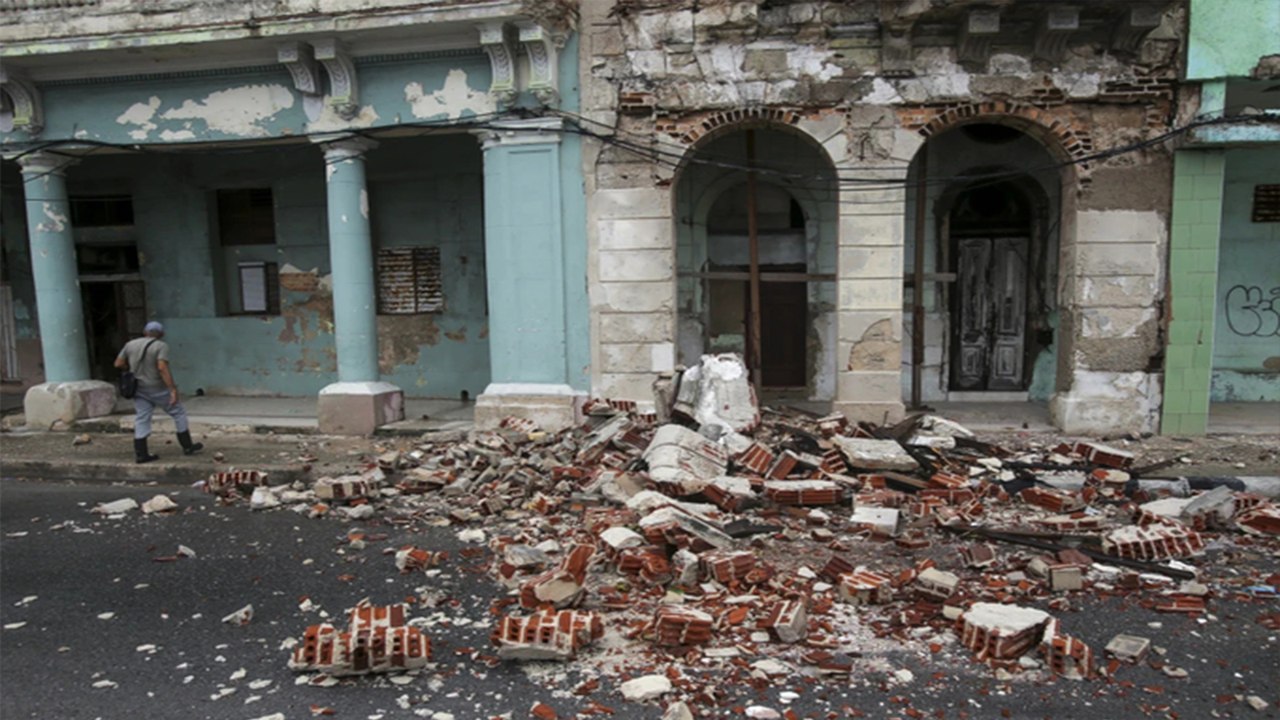 Cuba tiếp tục xảy ra động đất 6,8 độ