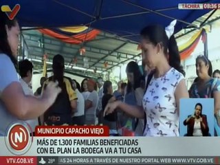 "Plan Bodega va a tu Casa" beneficia a familias del municipio Capacho Viejo en el estado Táchira