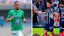 Lucas Ocampos y Édgar Guerra se hacen de empujones en pleno duelo de Monterrey vs. León; ambos se fueron expulsados