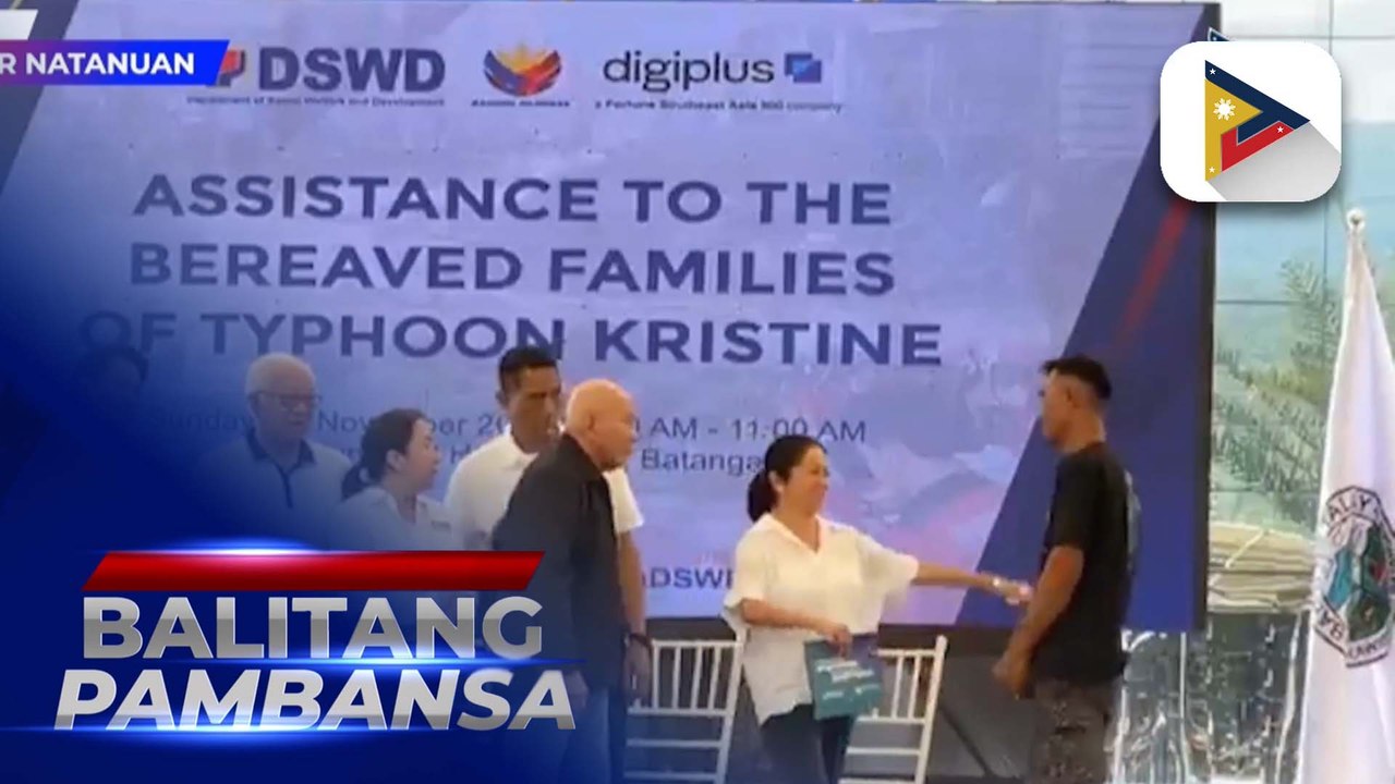 FL Liza Araneta-Marcos, nakiisa sa pag-agapay sa mga hinagupit ng Bagyong #KristinePH sa Talisay, Batangas