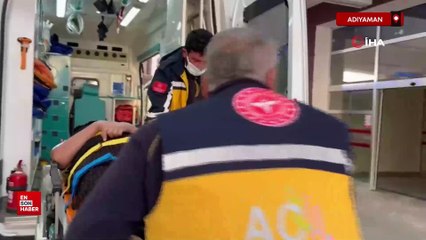 Adıyaman’da iki otomobil çarpıştı: 7 yaralı