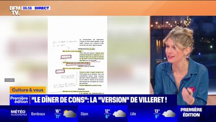 "Le Dîner de cons": le texte de la pièce de théâtre publié avec les annotations de Jacques Villeret