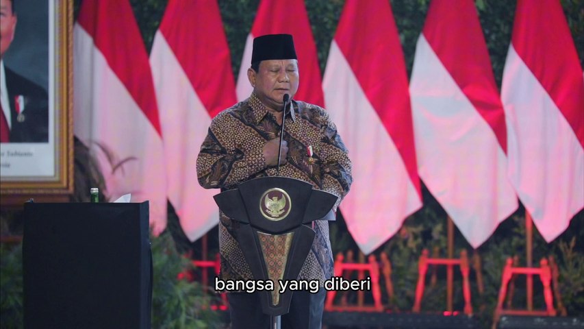 Momen Presiden Prabowo Tergerak Dihadapan Kepala Daerah Se-Indonesia