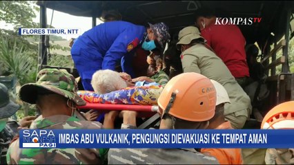 Kementerian Sosial Kirimkan Tim untuk Tangani Trauma Korban Erupsi Gunung Lewotobi