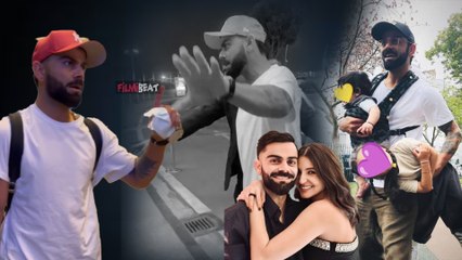 Virat Kohli को Paps पर आया गुस्सा,Airport पर Anushka Sharma और बच्चों का Video बनाने से हुए नाराज