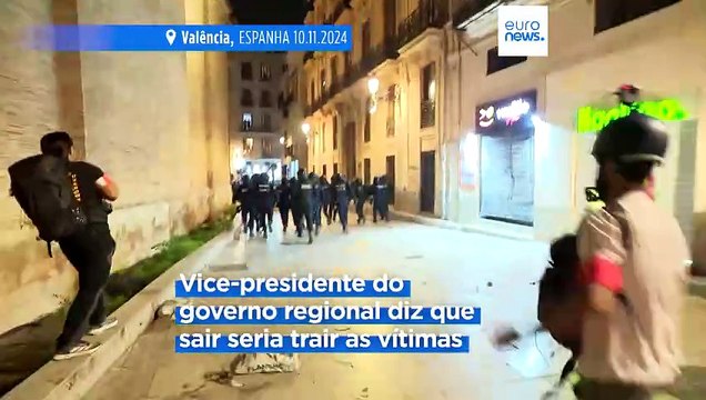 Governo valenciano rejeita demissão enquanto cresce a indignação com a resposta às inundações