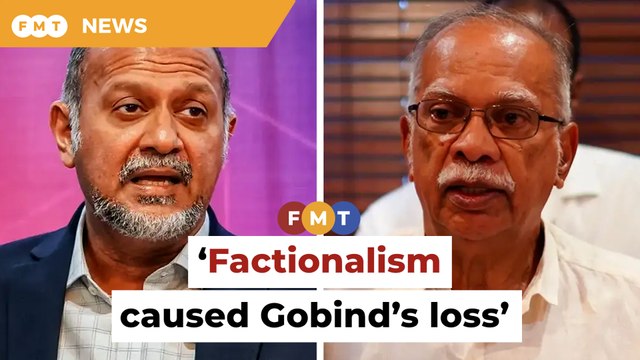 Gobind’s loss at Selangor DAP polls due to factionalism, says Ramasamy