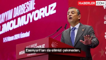 CHP'nin 81 il başkanından Özgür Özel'e güvenoyu