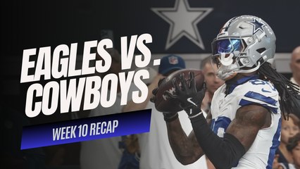 NFL FINAL WEEK 10 FINAL: Eagles Soar Past Cowboys 34-6 In NFC East Showdown