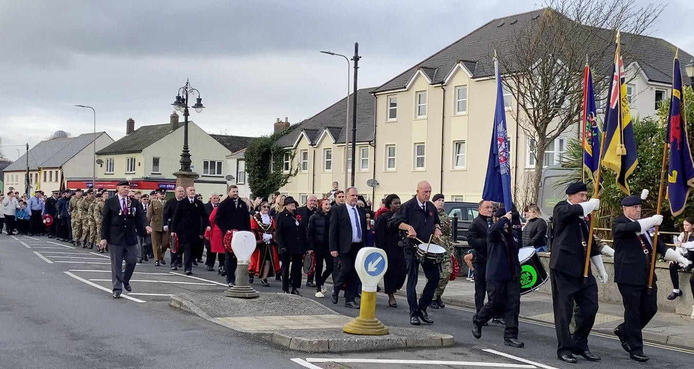 Pembroke Dock Remembrance Parade