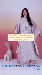 Elegant Cotton Kaftan Maxi Length Nightdress for Women | Ultimate Comfort & Style