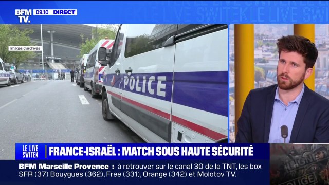 4.000 policiers et gendarmes seront mobilisés aux abords du Stade de France pour le match France-Israël