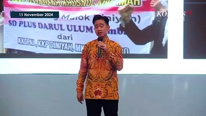 [FULL] Wapres Gibran Bicara Penerapan Matematika Sejak TK hingga Targetkan SD-SMP Belajar Coding