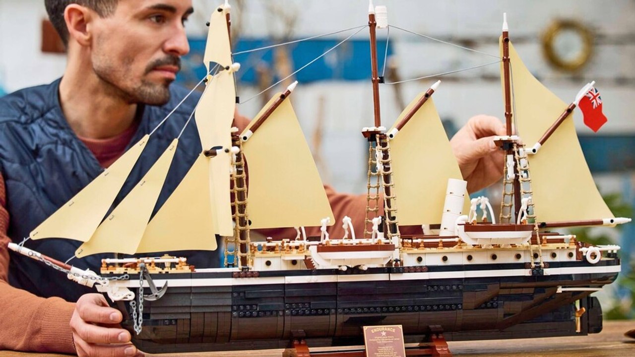 Mal kein Piratenschiff: Die LEGO 10335 Endurance basiert auf historischen Fakten