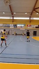Echauffement pour les U15 M1