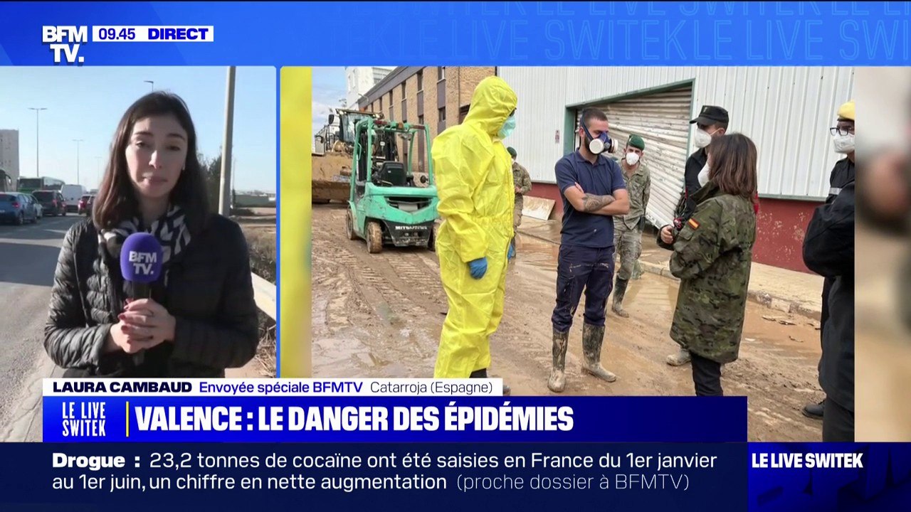 Inondations en Espagne: les eaux stagnantes font craindre un début d'épidémie à Valence