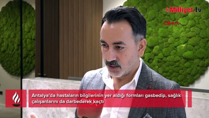Sağlık çalışanlarına dehşeti yaşattı! 'Kasadaki paramı vereceksiniz'