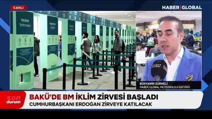 BM İklim Zirvesi Bakü'de başladı! Bünyamin Sürmeli: "Artık harekete geçme ve sonuç zamanı"