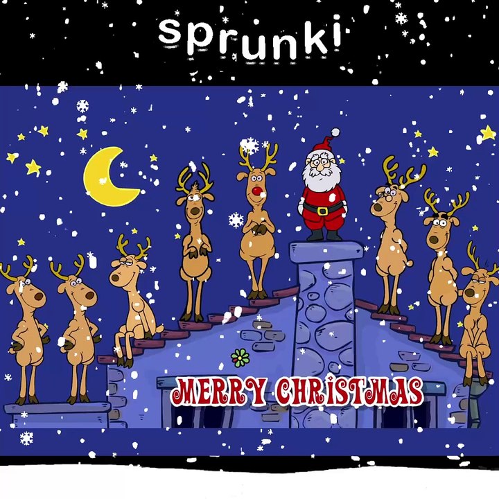 MERRY CHRiSTMAS SPRUNKi [xMas Mod] 🎅🦌❄️☃️🎄 #funny #memes #animation #sprunki #meme #icq