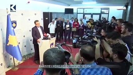 Gëzim Kelmendi - Prononcim para televizionit Klan Kosova pas tryezës së LDK-së