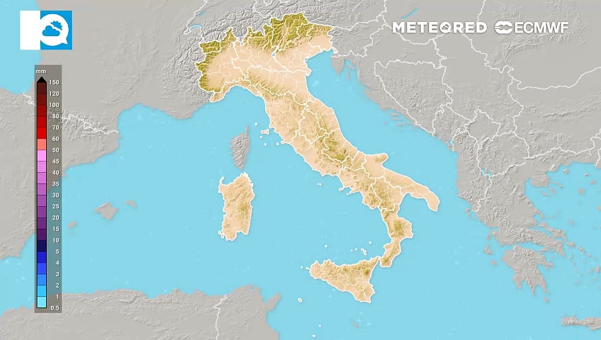 Video Rischio fenomeni intensi tra Sardegna e Sicilia