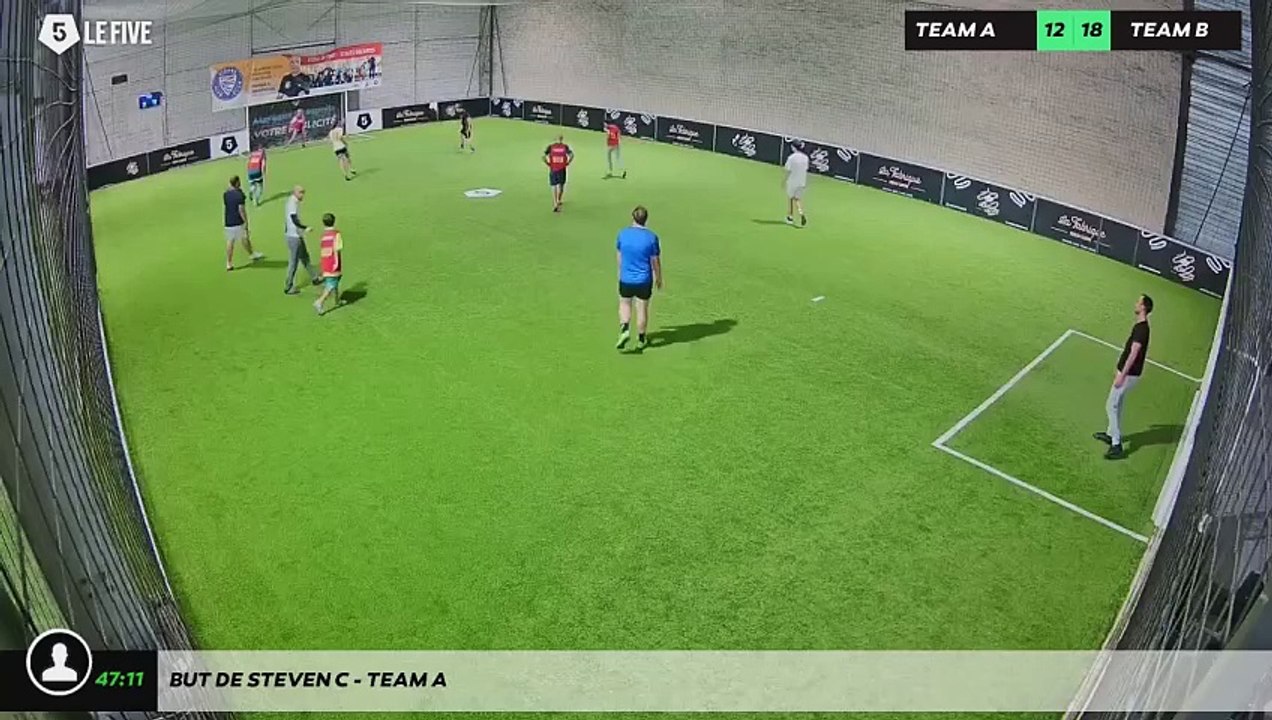 But de Steven C - Team A